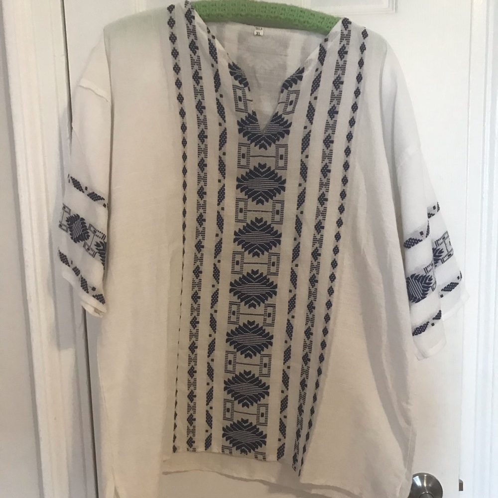 Vintage embroidered tunic
